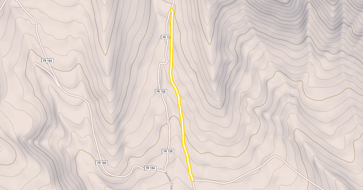 Map preview of Silver Creek Loop (Snowmobile)