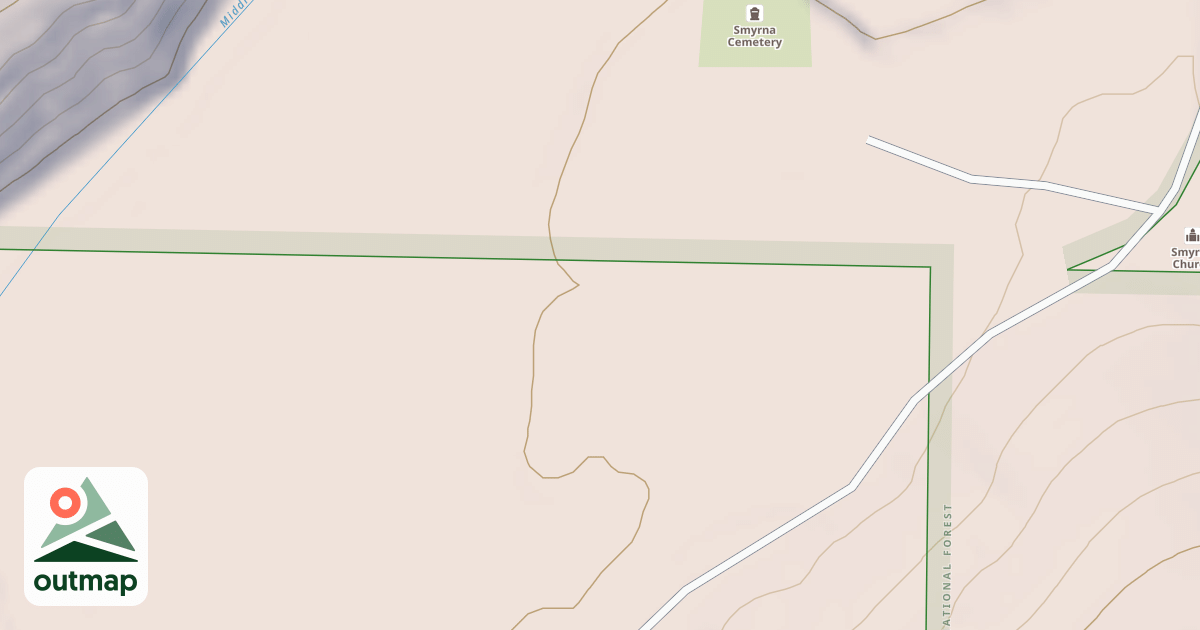 Map of SMYRNA CEMETERY