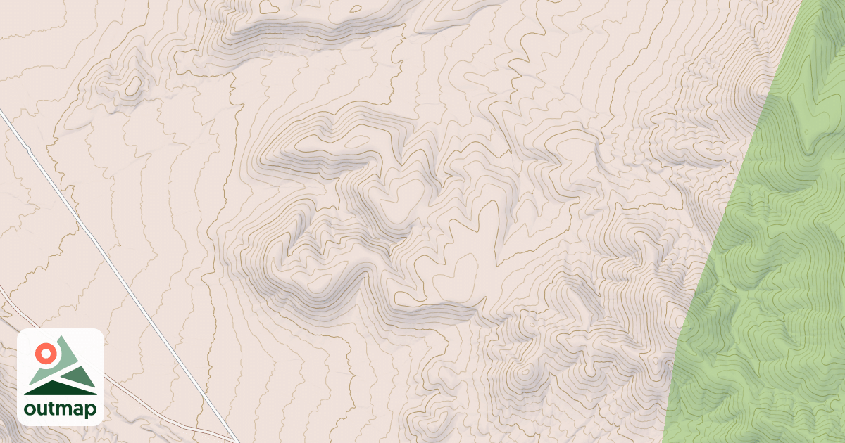 Map of SOUTH SPENCER