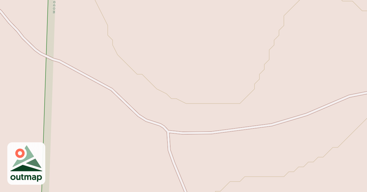 Map of BENITO BUTTE