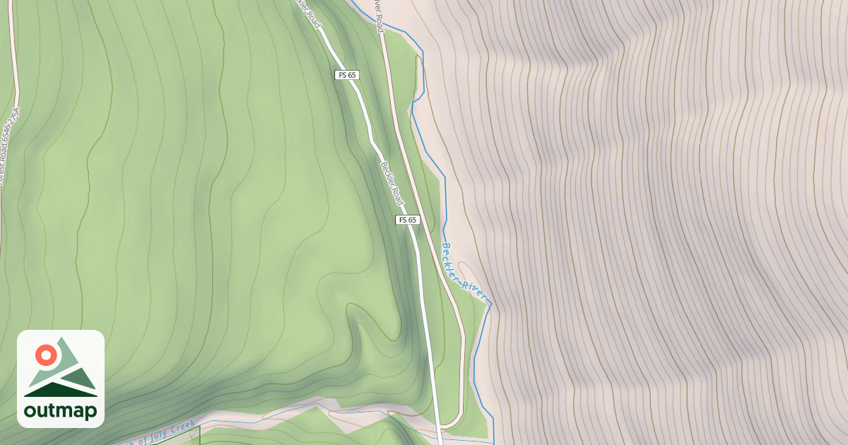 Map of 280 BECKLER RIV