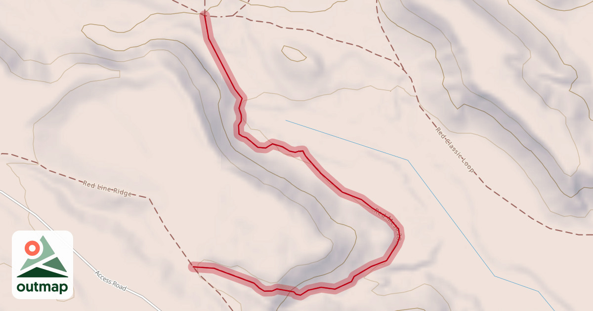 Map of Red Mesa 28