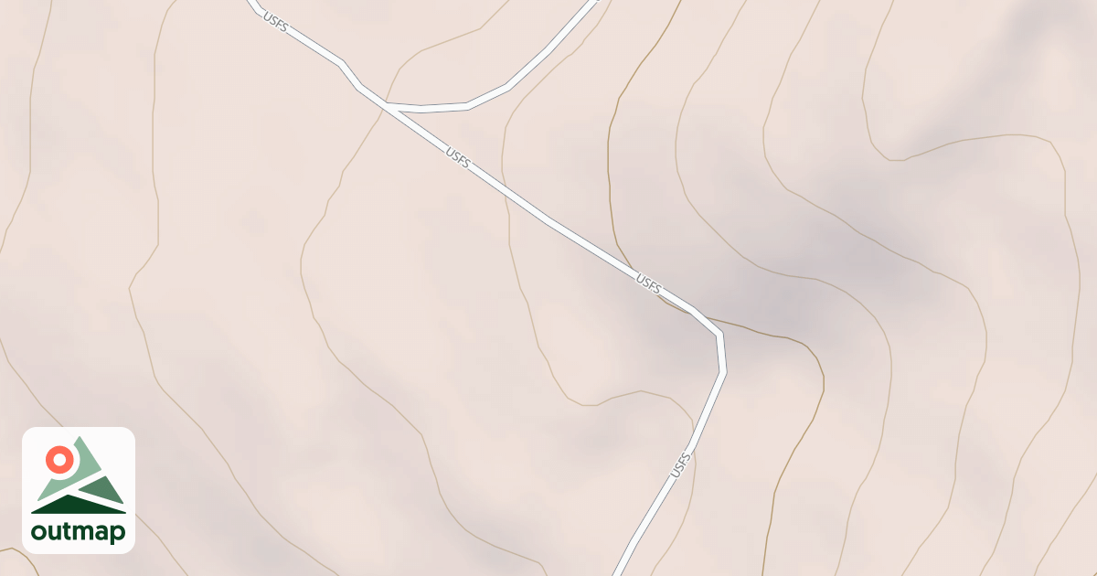 Map of West Cone Road