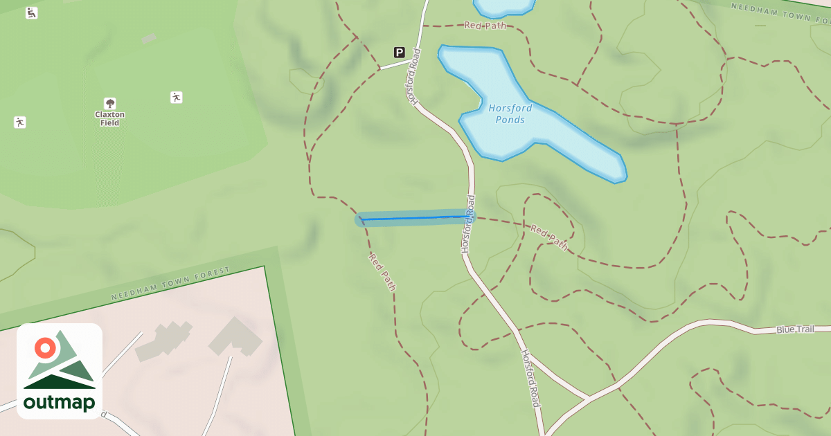 Map of Red Path
