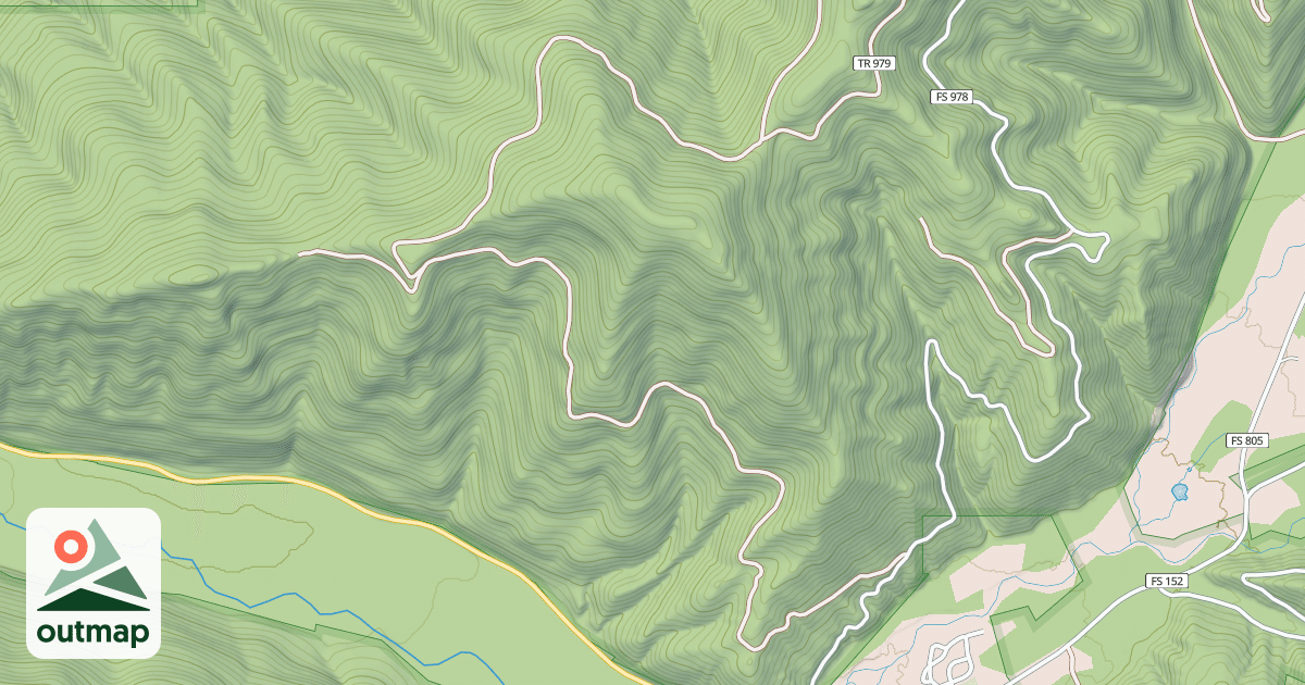 Map of GEORGE GULCH 4WD