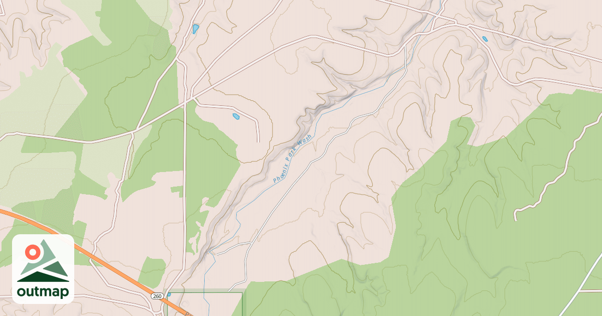 Map of USFS National Forest System Roads {E217254E-3BDF-4057-8F05-4263682F23D8}