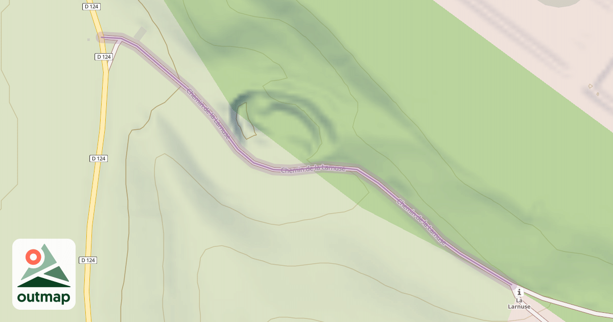 Map of Chemin de la Larnuse