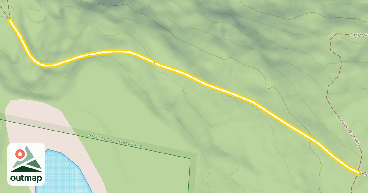 Map of A1 Grande-Allée