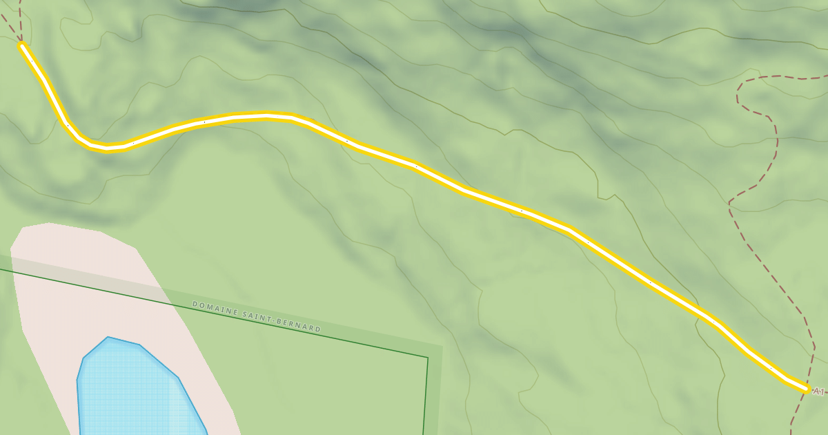 Map preview of A1 Grande-Allée