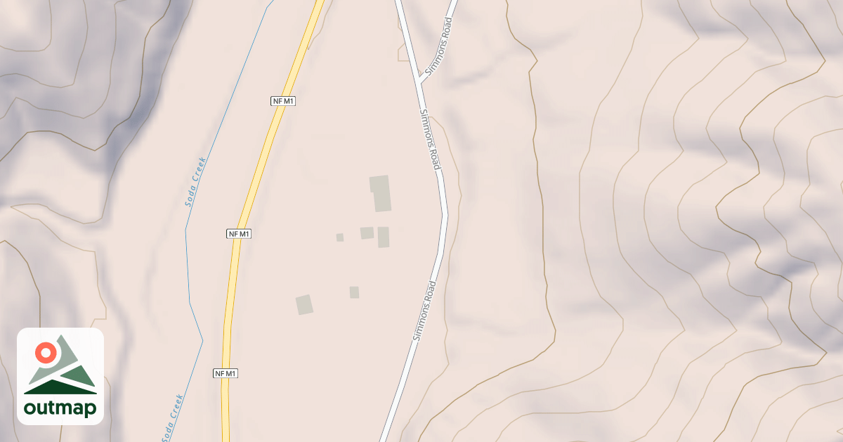 Map of GUARD STATION BOULEVARD