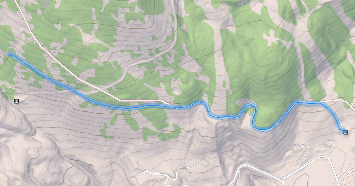 Map preview of Hippy Highway