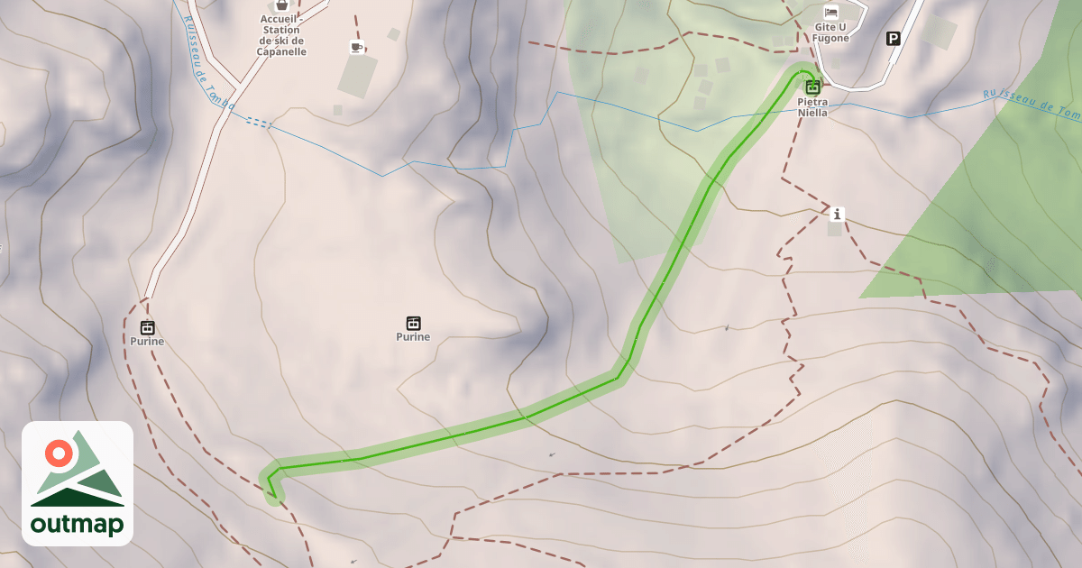 Map of La Pietra Niella