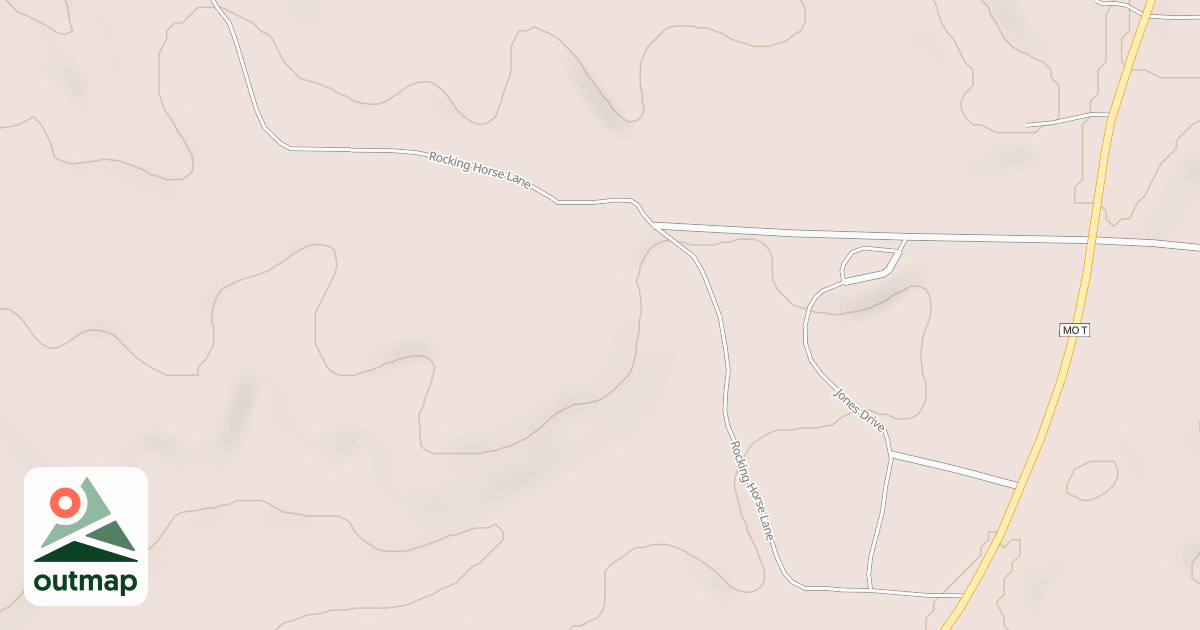 Map of PRY CREEK