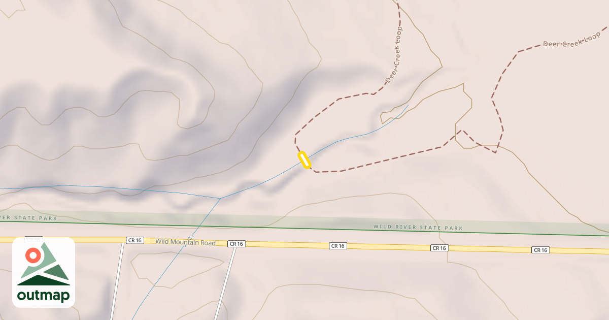 Map of Deer Creek Loop