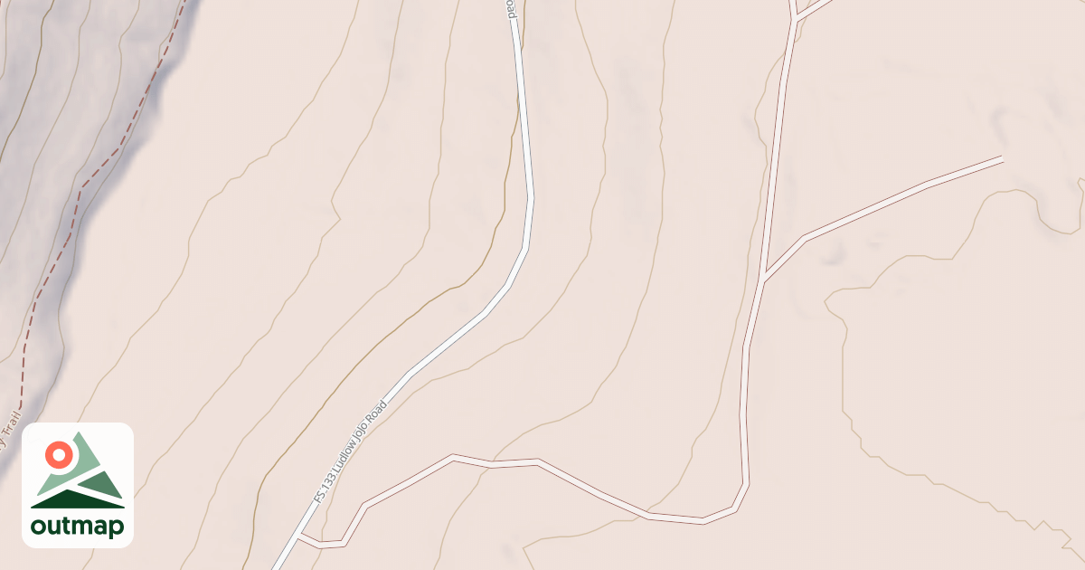 Map of LUDLOW JOJO - D
