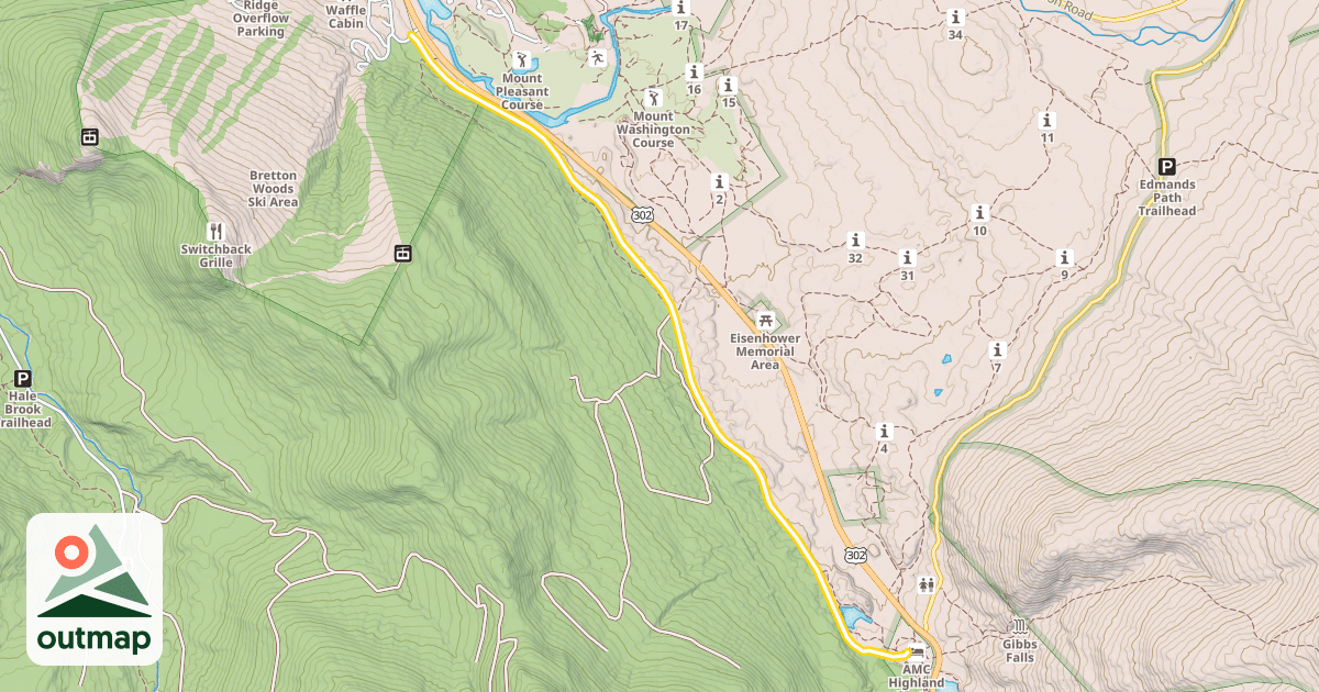 Map of Rosebrook Express
