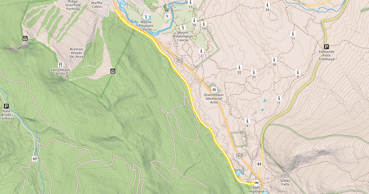 Map preview of Rosebrook Express