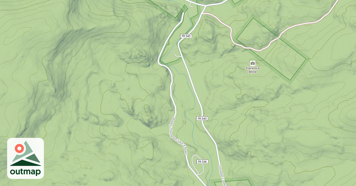 Map of BOBBY THOMPSON SPUR A