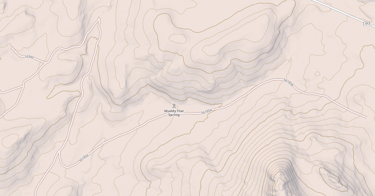Map preview of COLD SPRINGS SPUR A