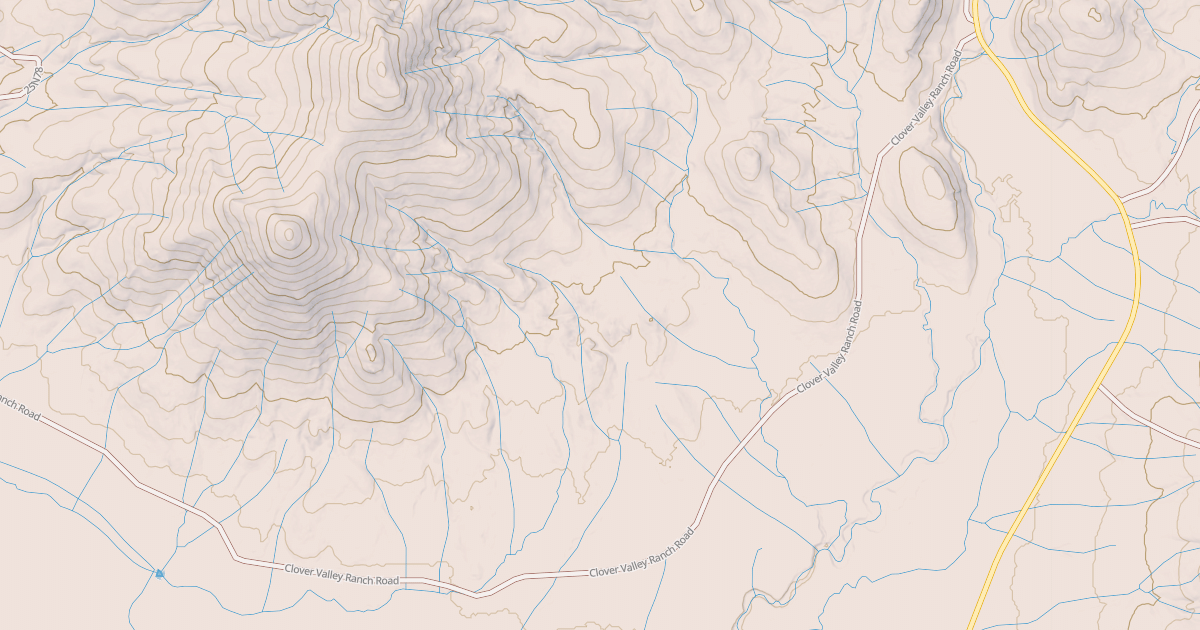 Map preview of CLOVER VALLEY RANCH