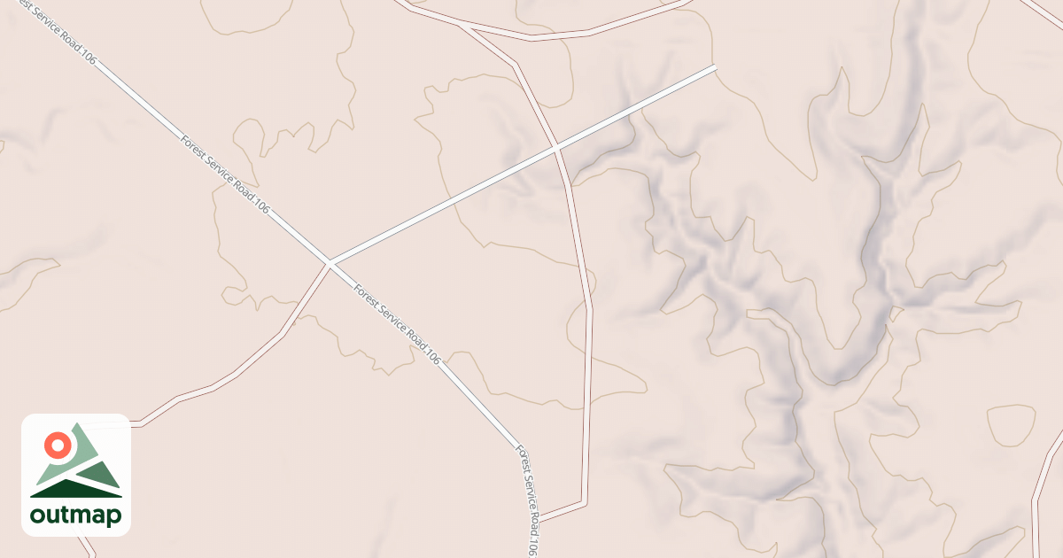 Map of USFS Motor Vehicle Use Map Roads {196015C4-F6C4-4D66-979A-FD142D8FA7D9}