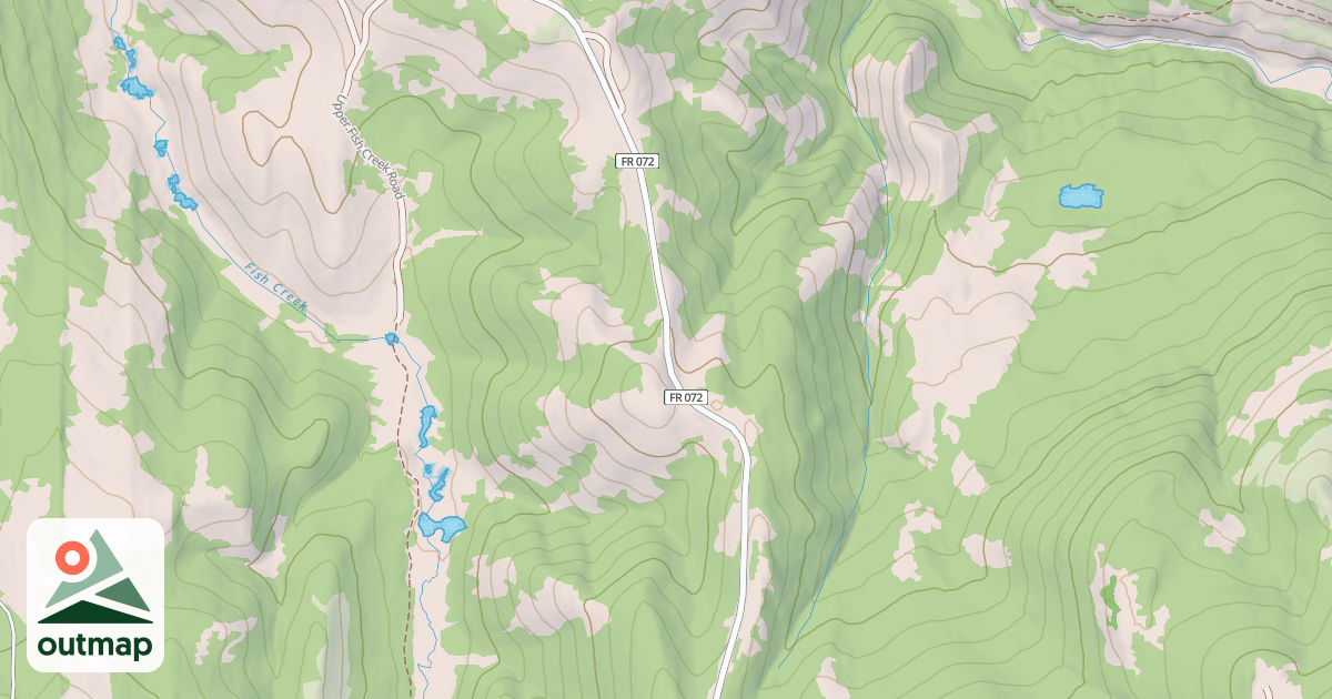 Map of Lander Cutoff Nat Historic Trl
