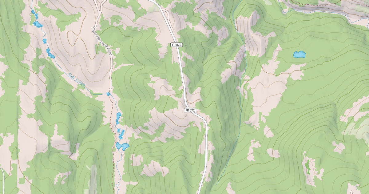 Map preview of Lander Cutoff Nat Historic Trl