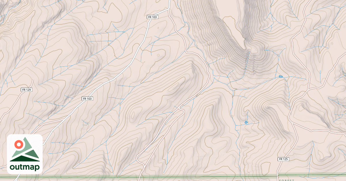 Map of BIG HORN