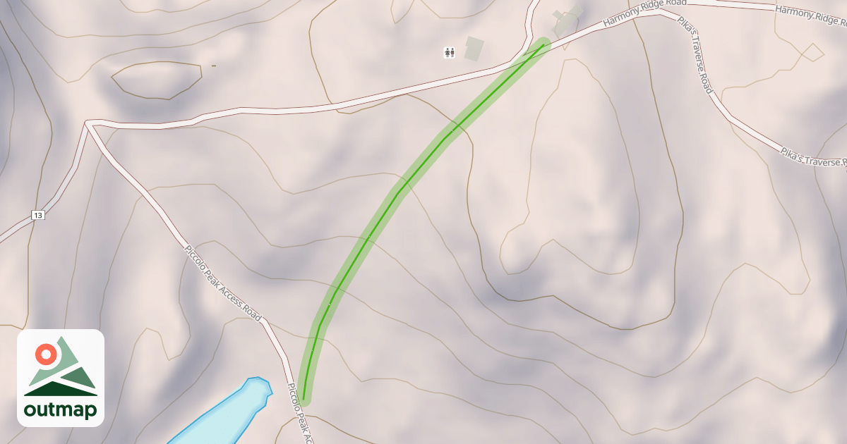 Map of Burnt Stew Trail
