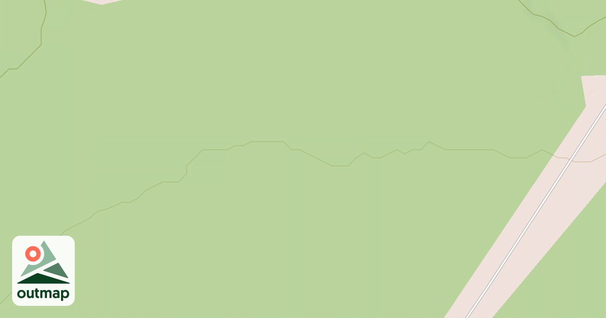Map of DIVIDE PEAK SPUR 1A