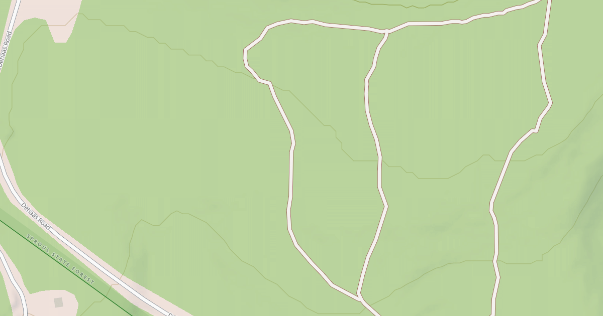 Map preview of Bloody Skillet ATV Trail