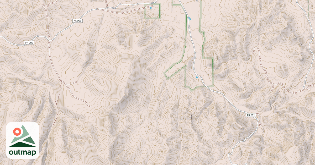 Map of HARRISON SPRING