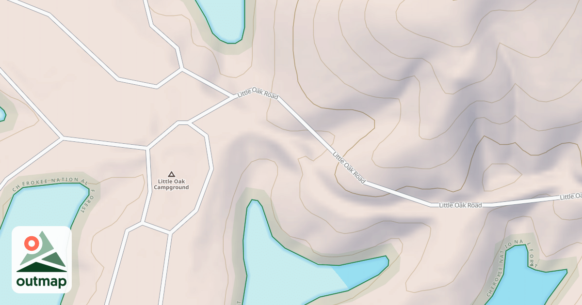 Map of LITTLE OAK COMPLEX