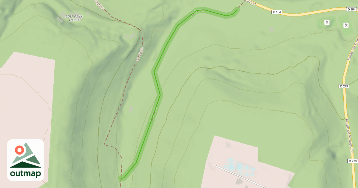 Map of La Cave