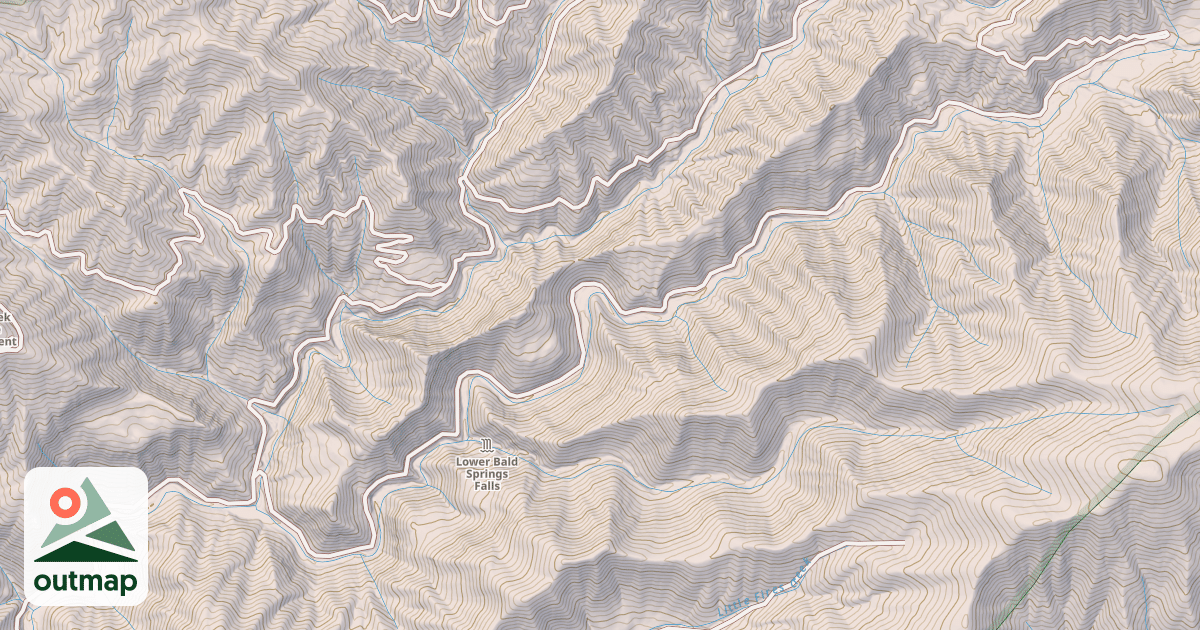 Map of FIRES CREEK