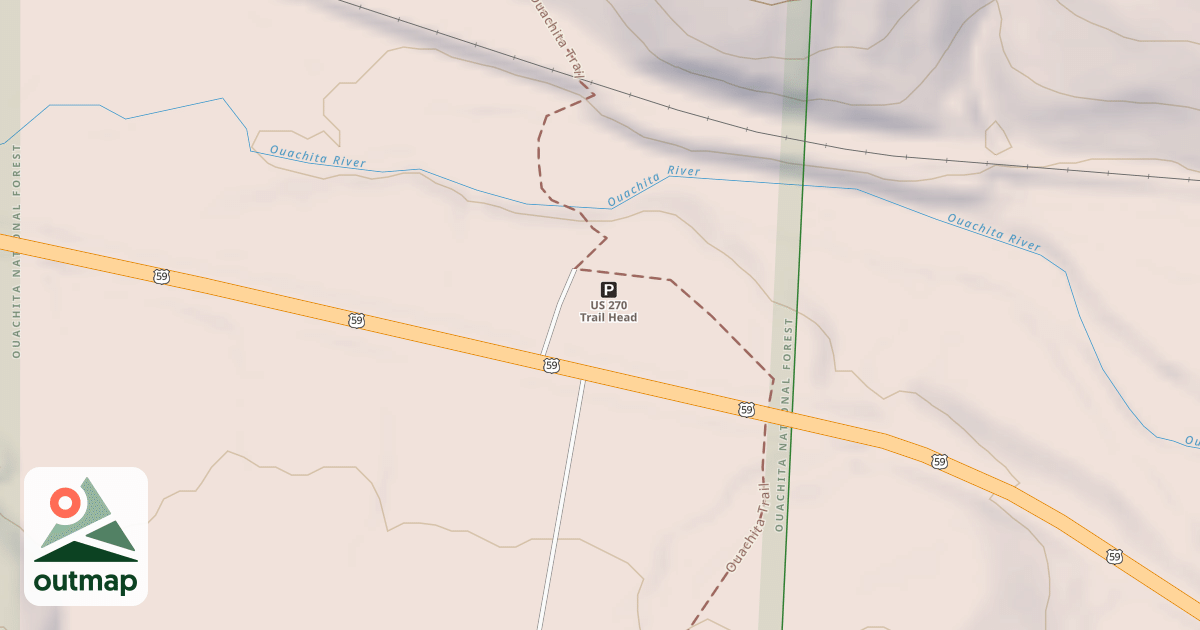 Map of BLACK FORK WILDERNESS TRAILHEA