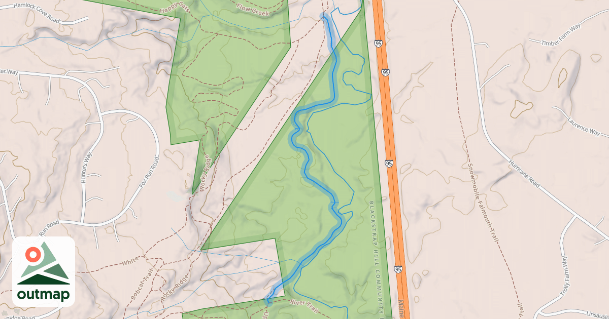 Map of River Trail