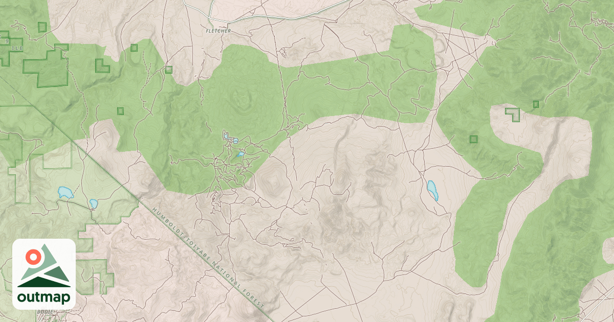 Map of TRANSMISSION LINE ROAD