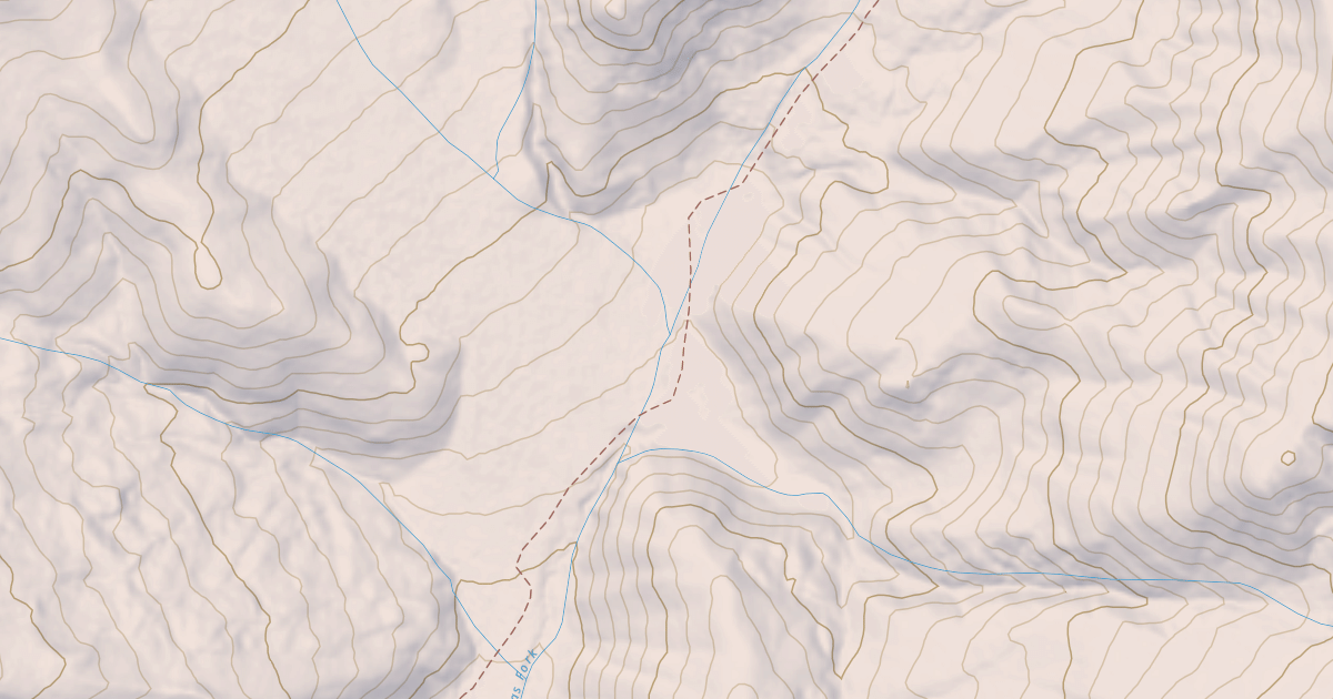 Map preview of Dallas Fork Snowmobile