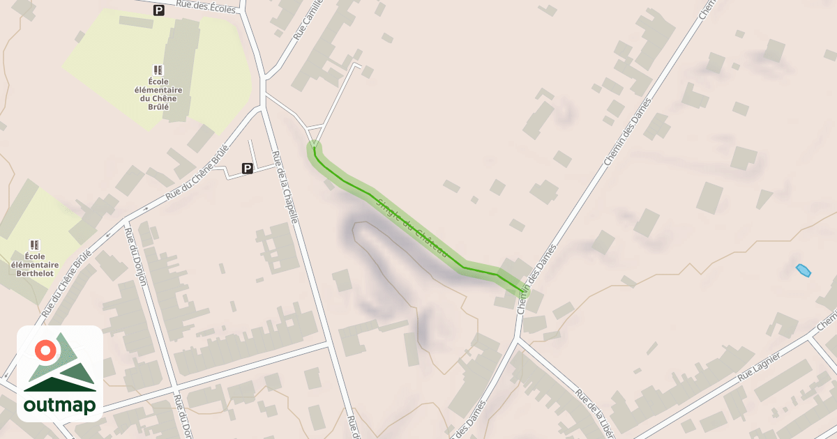 Map of Single du Château