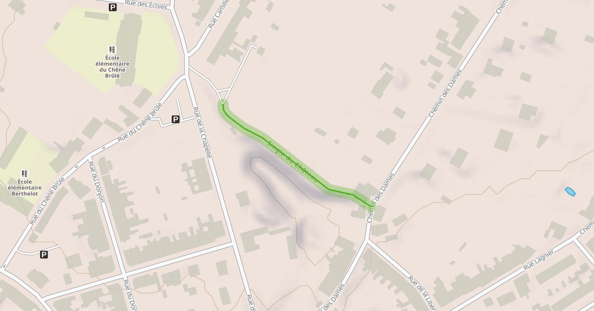 Map preview of Single du Château