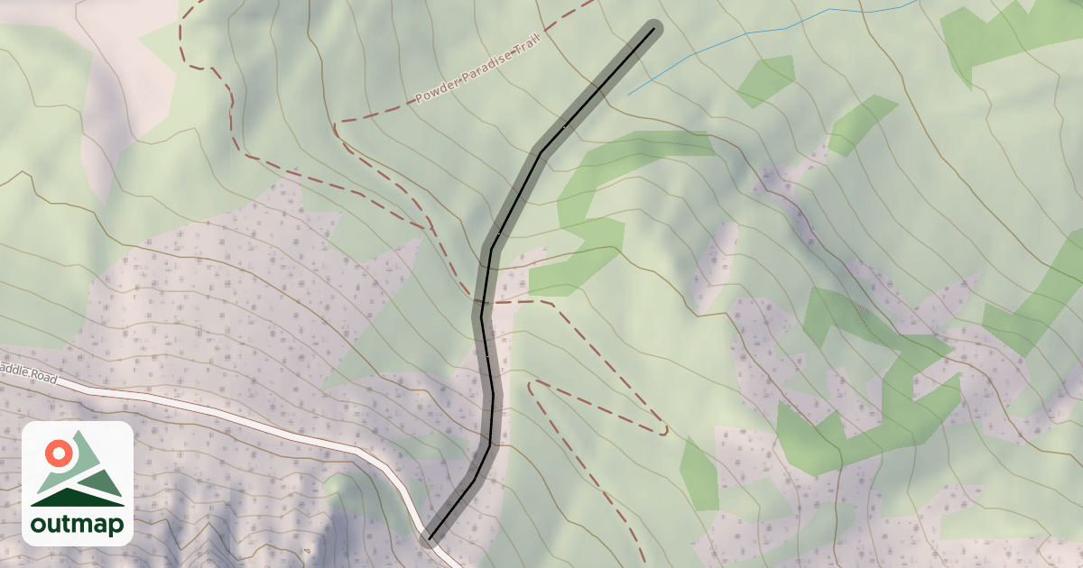 Map of Bookmark Gully