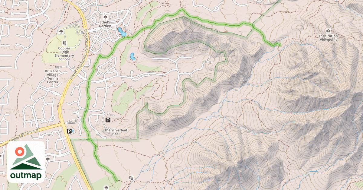 Map of Desert Park Trail