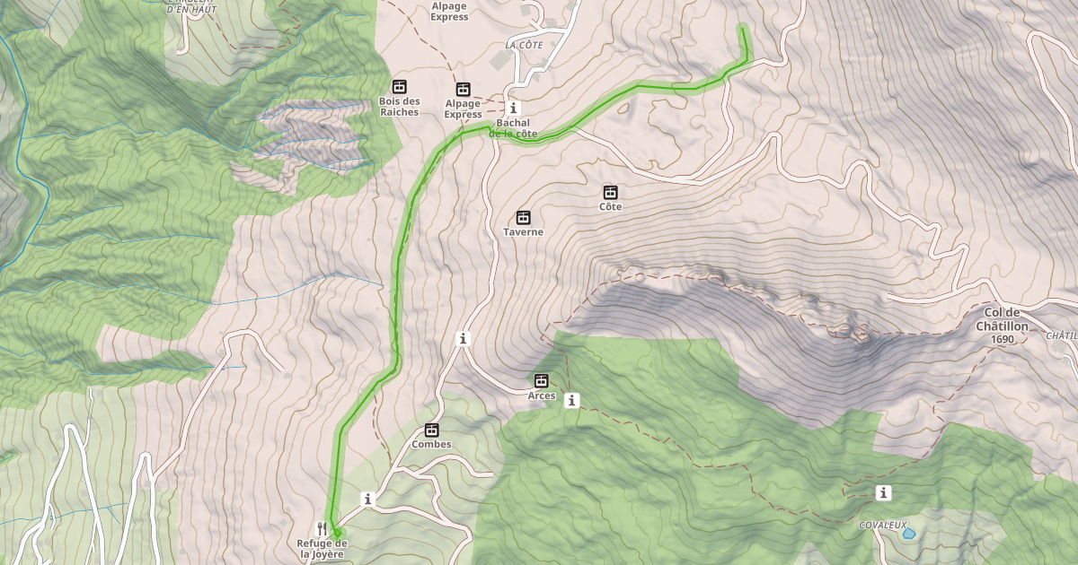 Map preview of L'Azalée
