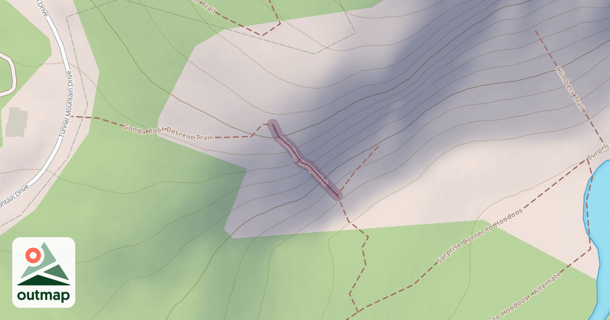 Map of Dancing Sasquatch