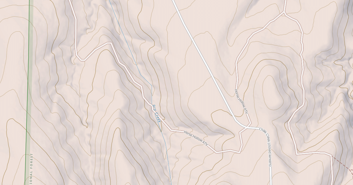 Map preview of Horse Hollow Atv