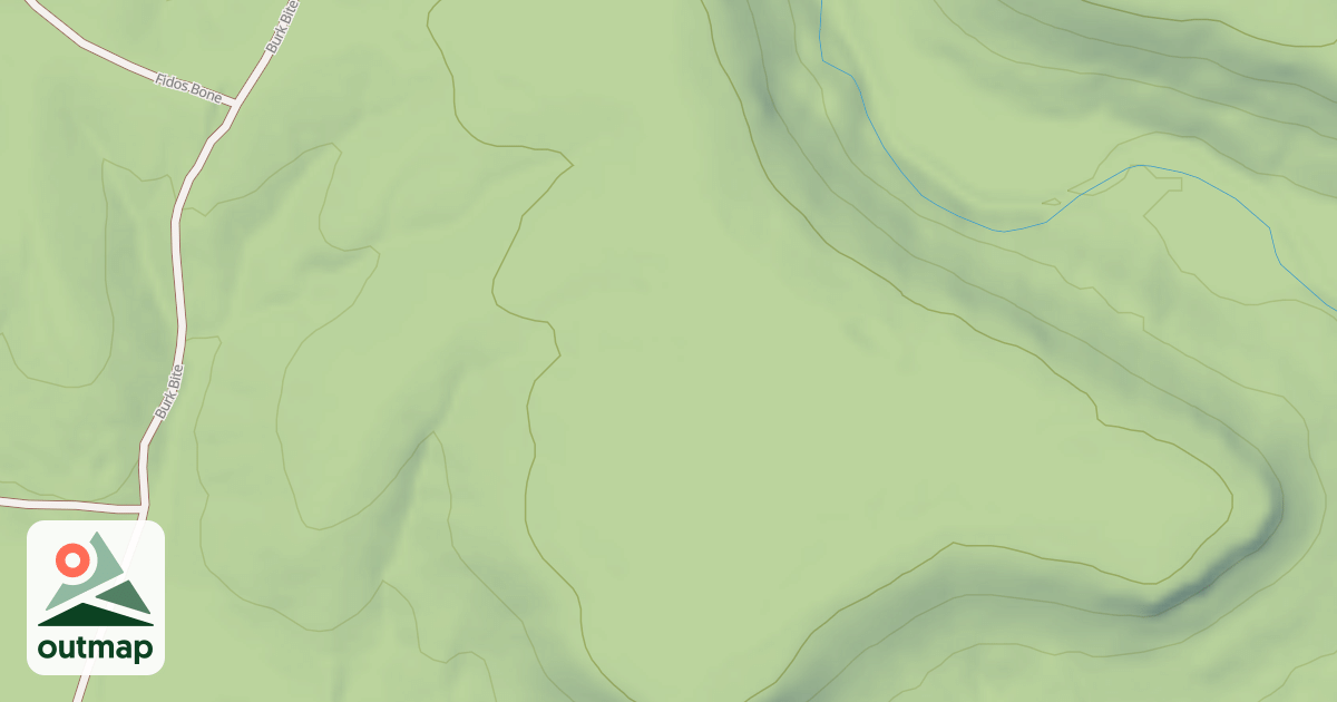 Map of BURKS CREEK