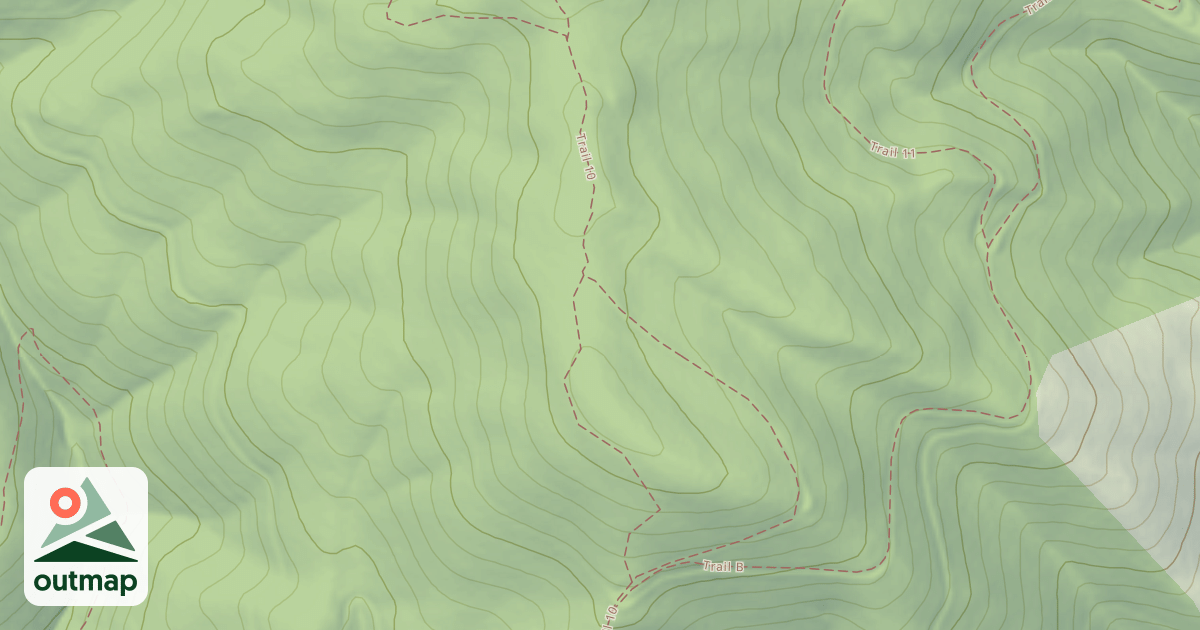 Map of Canfield Mtn Tr Cmplex Trail-B
