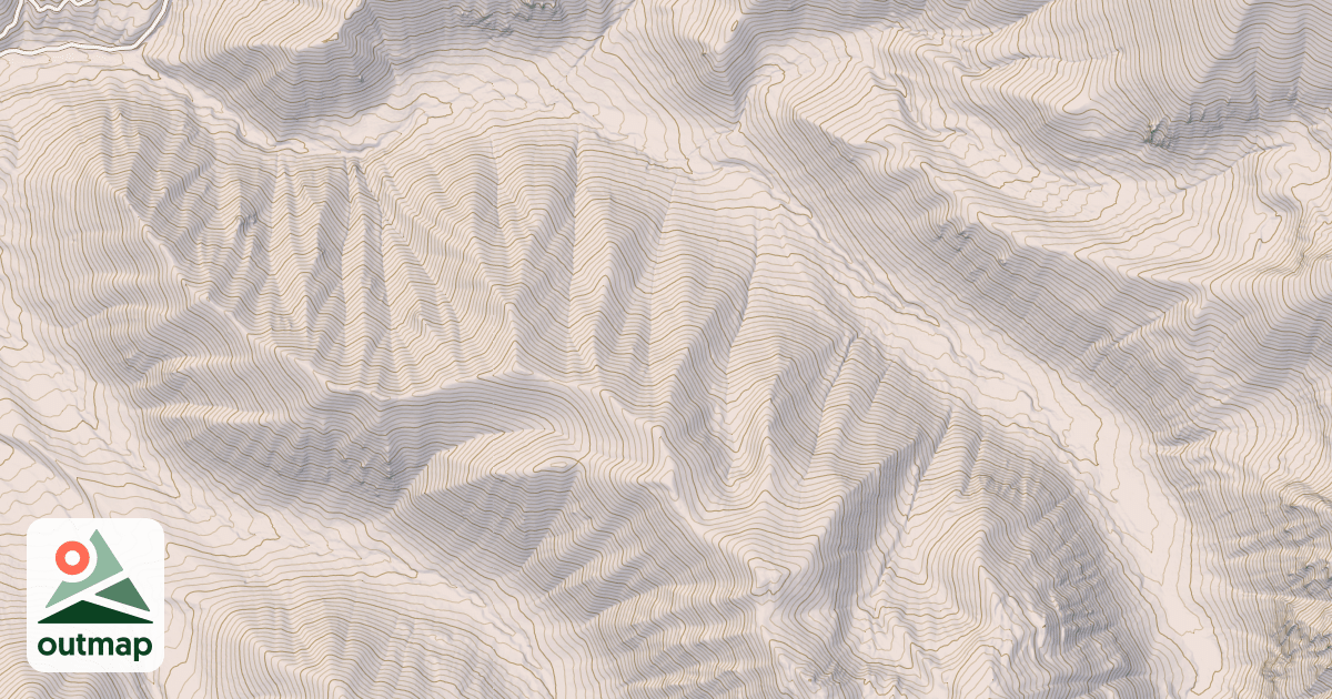 Map of Decker Creek