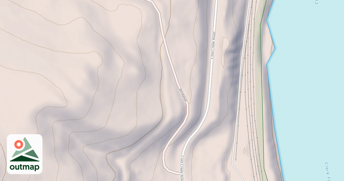 Map of BIRDS EYE